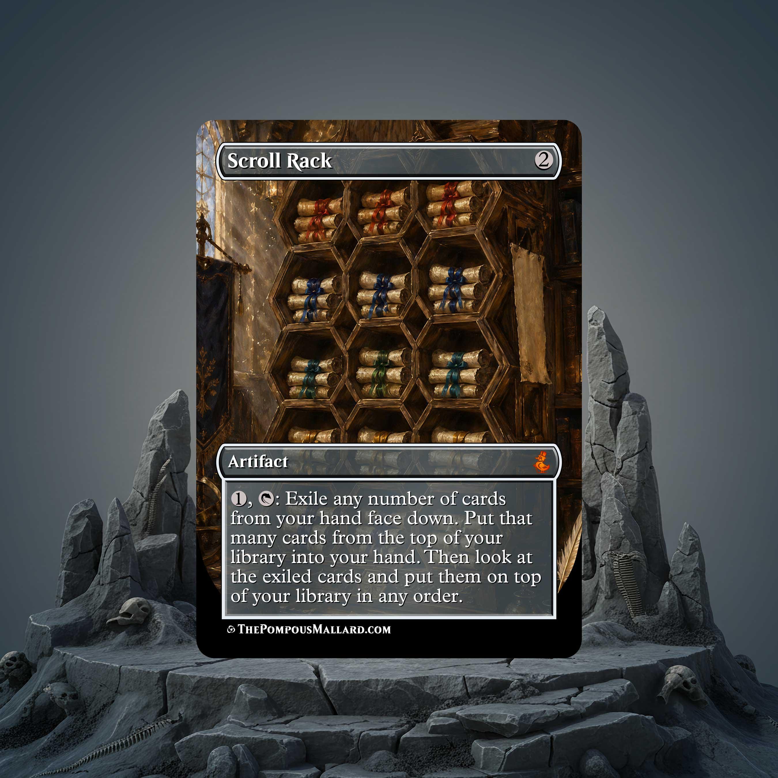 Mtg Scroll Rack - Etsy