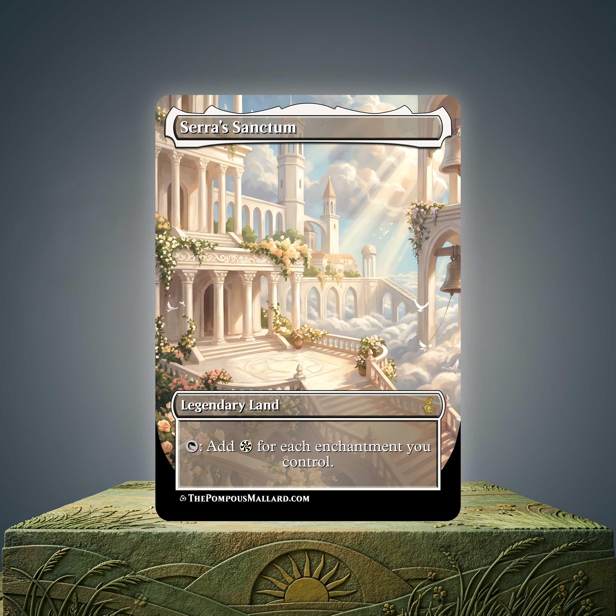 Mtg Serra Sanctum - Etsy
