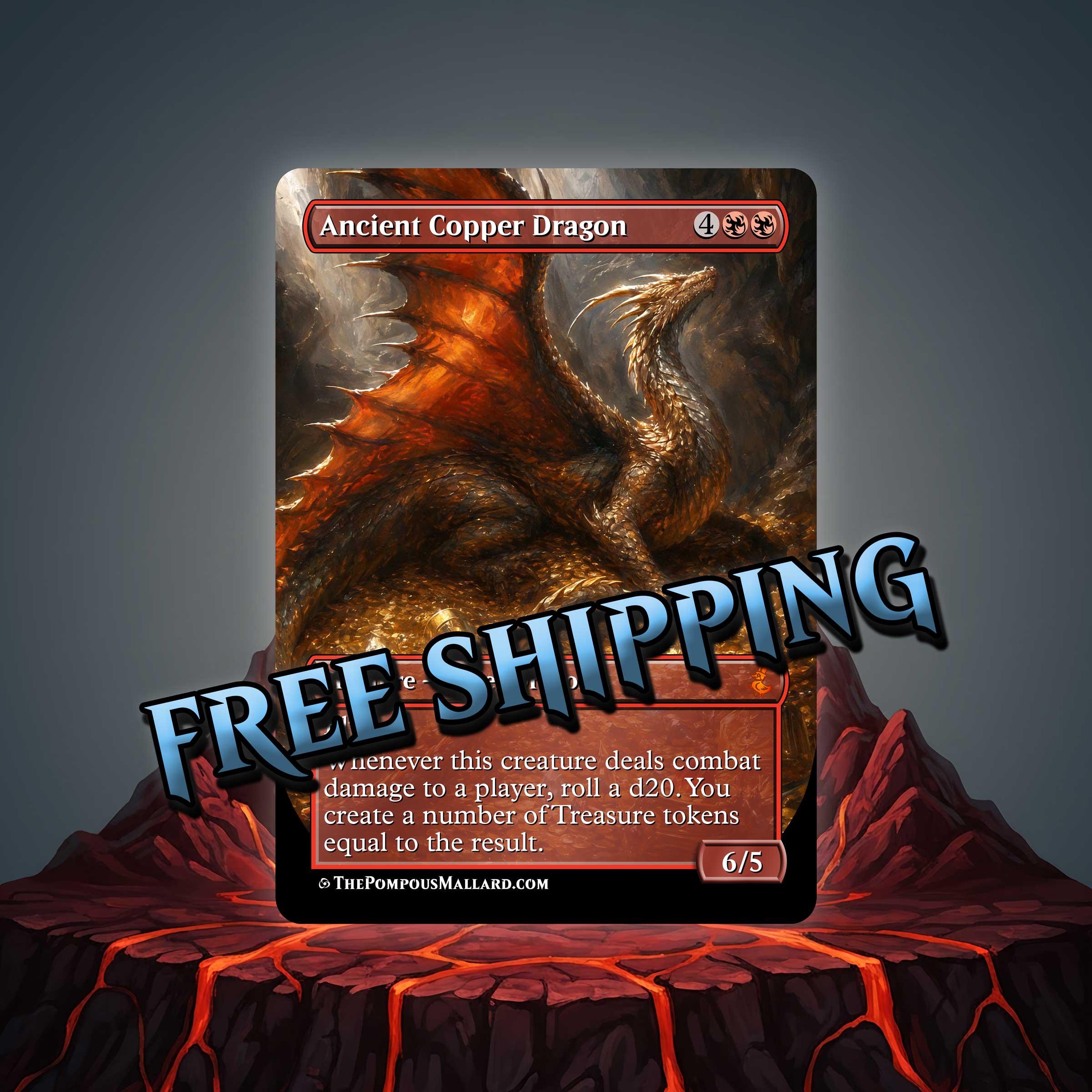 mtg fatal push final fantasy Dragon of Mount Gulg main image 0