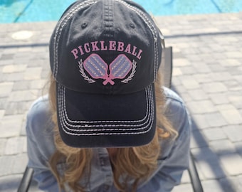 Pickleball Bling Embroidered hat