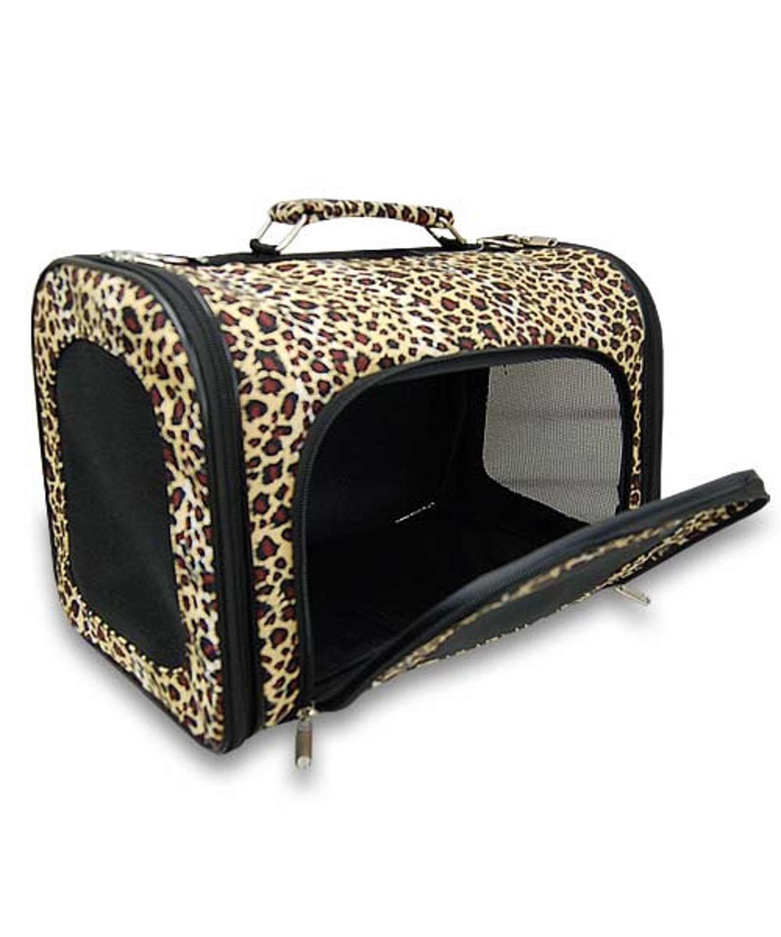 Large Cheetah Print Pet Carrier. Makes carring your pet very Etsy
