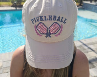 Pickleball Bling Embroidered hat