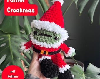 Grodvirkmönster • Julamigurumi • Julgrodplysch • Nybörjarvänlig PDF • Snabb julmarknadsföring