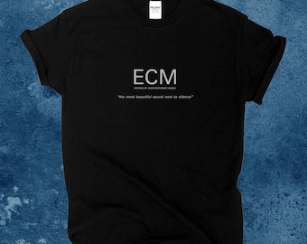 European Jazz Fan T-Shirt, Minimalist Type Design Tee, Jazz Music Enthusiast Gift