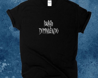 Lowlife Diminuendo T-Shirt, Cocteau Twins Post Punk Gothic 80's Fan Tee