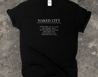 Camiseta de fan de Naked City, camiseta de oyente entusiasta del jazz, camiseta de John Zorn Bill Frisell