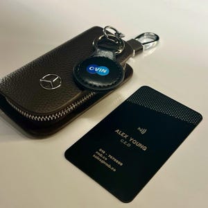 OVIN Deluxe Smart Business NFC Karte aus Metall