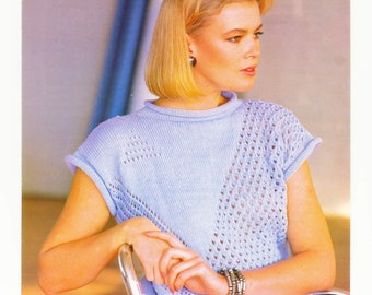 not the finished garments KINGCOLE 5348 4ply KNITTING PATTERN 28-46 INCH
