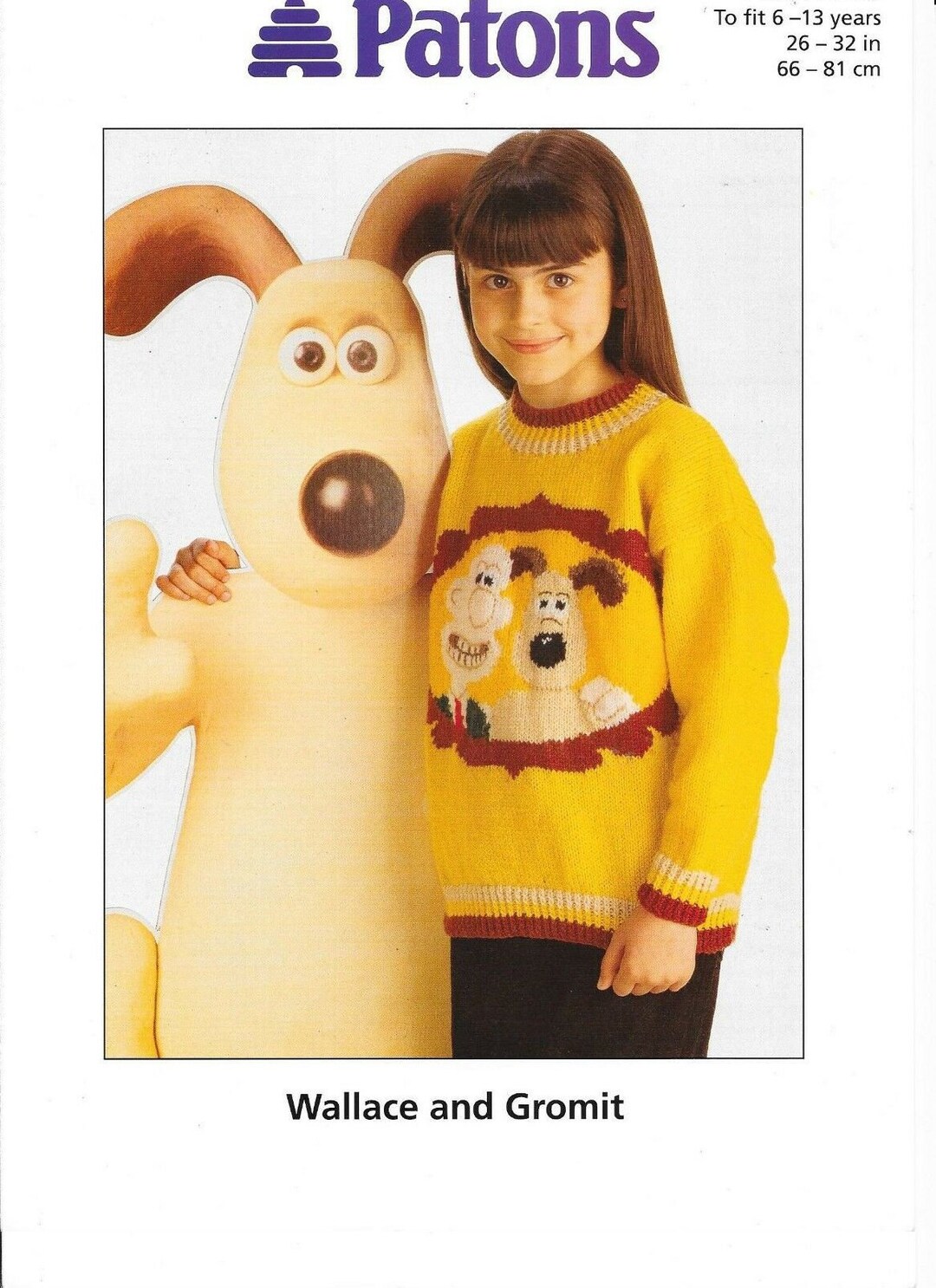 Wallace and Gromit Knitting Pattern Picture Sweater Etsy Australia