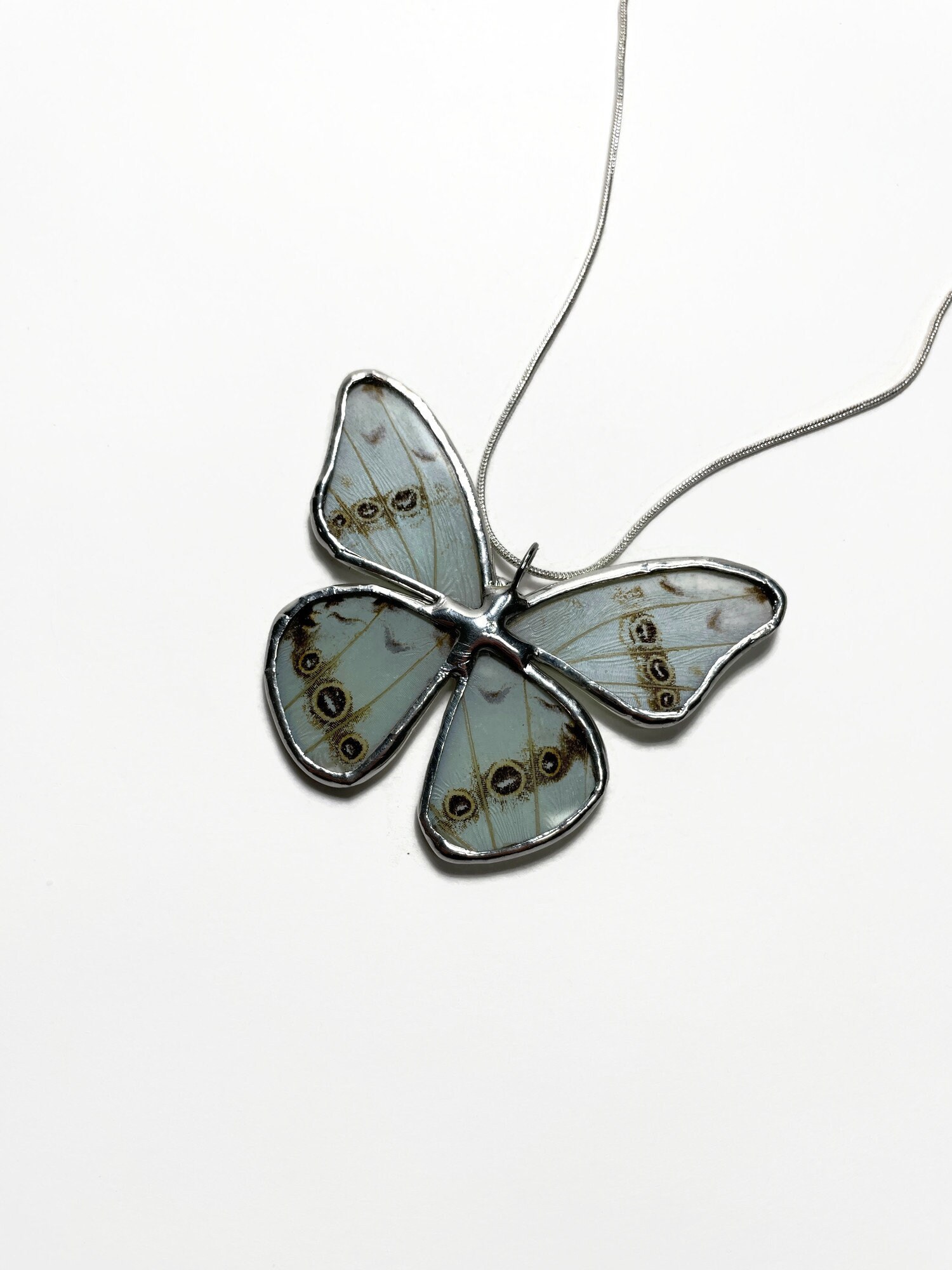 White butterfly jewelry deals