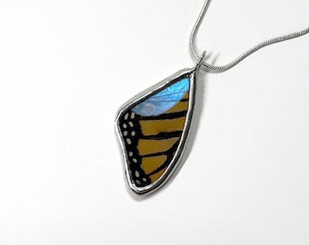 Butterfly Jewelry, Unique jewelry, butterfly Pendant, blue morpho butterfly, monarch butterfly, real butterfly wing, gifts for her