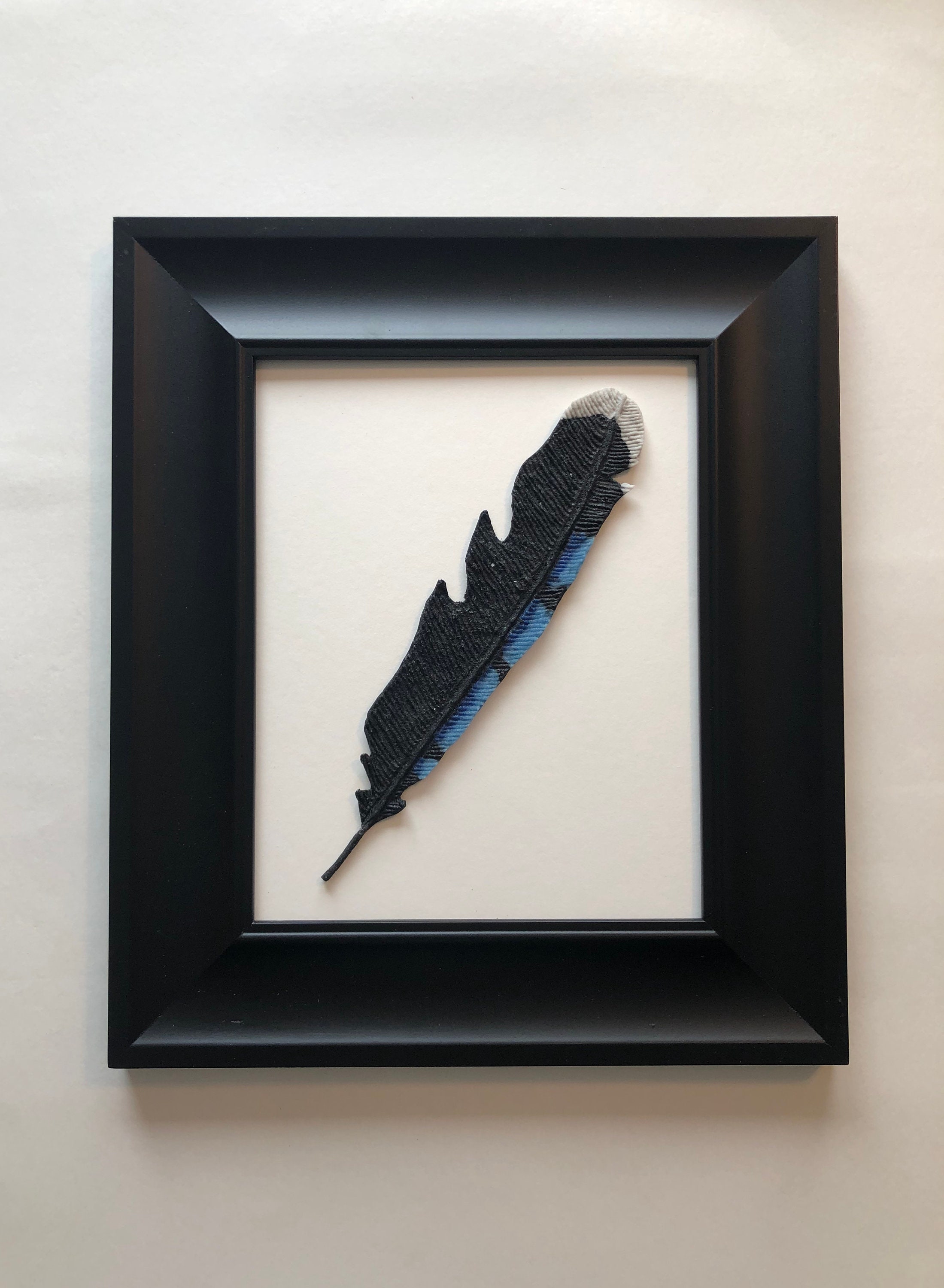 Fused Glass Art Blue Jay Feather Unique Gifts For Her Glass Home Decor Glass Sculpture Unique Art Feather Decor Fused Glass Art Blue Jay Feather Unique Gifts For Her Glass Home Decor Glass Sculpture Unique Art Feather Decor