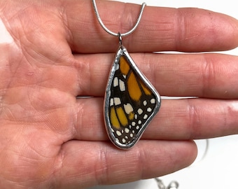 Butterfly Jewelry, Unique jewelry, butterfly Pendant, butterfly necklace, monarch butterfly, insect jewelry, real butterfly wing, gifts