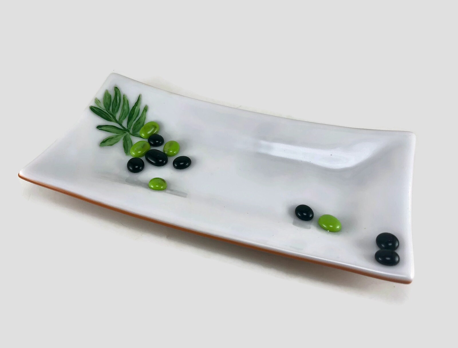 glass art decorative dish Fused glass dish candy dish Fused glass art fused glass plate glass plate glass dish home decor glass