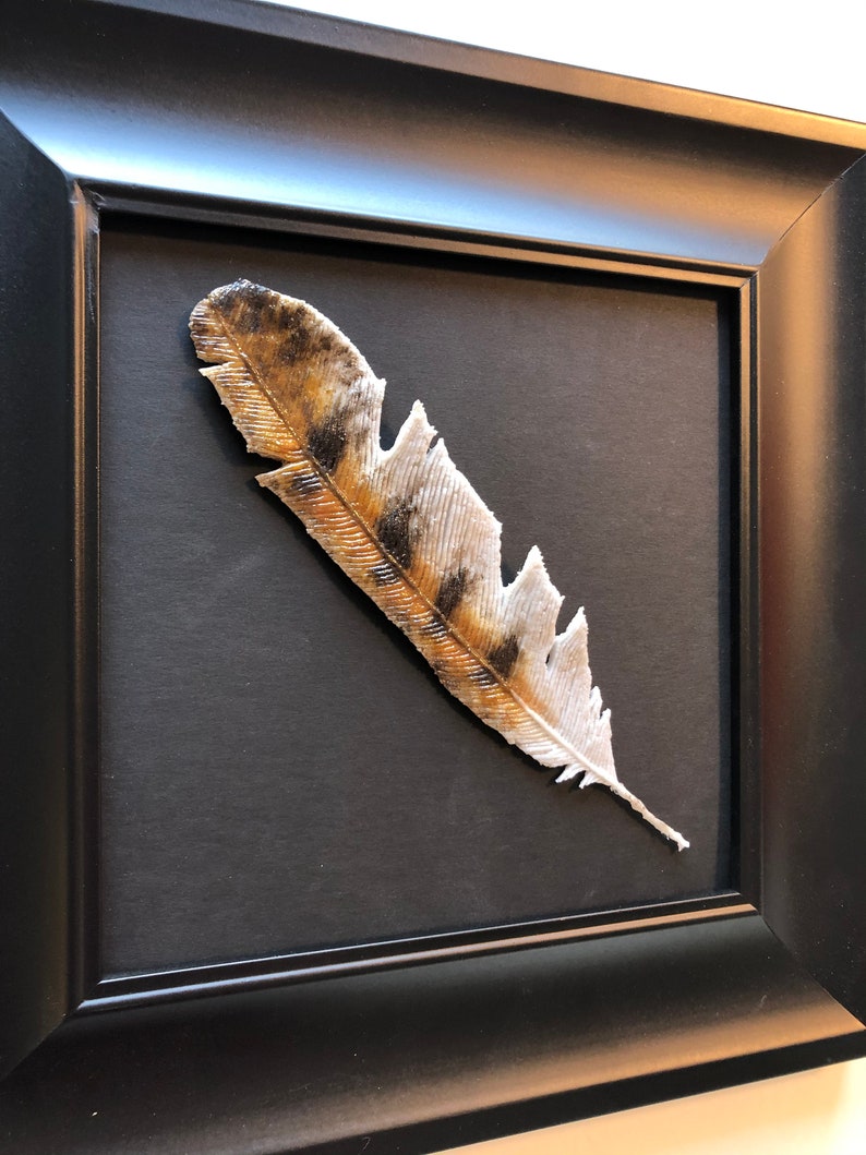 glass home decor Fused Glass barn owl feather art Unique gifts for her glass sculpture