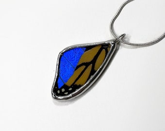 Butterfly Jewelry, Unique jewelry, butterfly Pendant, blue morpho butterfly, monarch butterfly, real butterfly wing, gifts for her