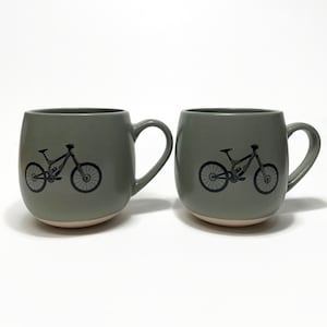Koffiekopjes Mountainbike, fietsmokken, cadeaus voor fietsliefhebbers, fietsdecoratie, fietsliefhebber