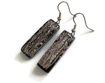 Glass Dangle Earrings