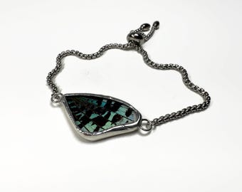 Butterfly Wing Adjustable Bracelet, Real Nature Inspired Jewelry, Nature Inspired Gifts for Her
