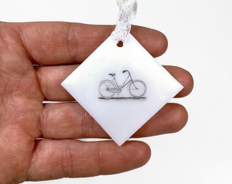 Handmade Cruiser Bicycle Ornament, Window Decoration, Gifts For Cyclists