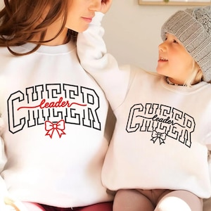 Cheerleader With Bow Embroidery Design | Cheer Squad Embroidery Pattern - Ready To Stitch