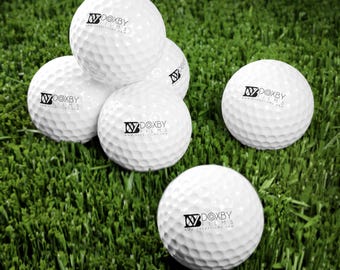 6 pc Doxby Films Golf Balls, Perfect Gift for Golf Lovers, Ultimate Golf Accessories, Unique Tournament Prizes, Holiday Gift Idea