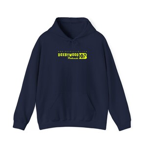 Sweat à capuche unisexe Podcast Doxbywood, sweat streetwear confortable, couche confortable en toutes saisons, cadeau parfait pour des amis, style de vie sportif