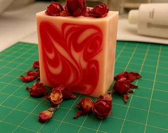 Red Roses Soap Bars