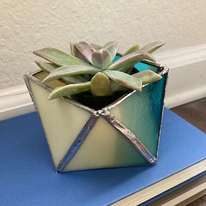 Stained Glass Catch All | Candle Holder | Planter | Pencil Holder