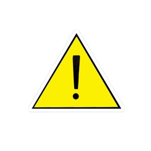 Warning Kiss-Cut Stickers, Caution Sticker Pack, Funny Laptop Decals, Sarcastic Bumper Sticker, Vinyl Warning Labels, Hilarious Water Bottle