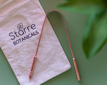 Copper Tongue Scraper