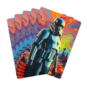 Poker Spielkarten Set Star Wars - Einzigartiges Art Deck, ideal für Spielabende, Sammler, Geschenke, Kasinoliebhaber, lustige Familienaktivitäten