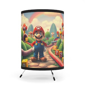 Gamer Lamp Lampshade Home Decor Playful Lighting for Kids&#39; Room Night Stand Lamp Lamparas