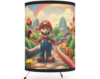 Gamer Lamp Lampshade Home Decor Playful Lighting for Kids' Room Night Stand Lamp Lamparas