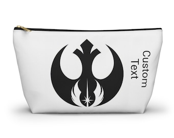Bolsa estilosa de acessórios Disney Star Wars para organização, perfeita para viagens, maquiagem, presentes, design inspirado em Star Wars, personalizável
