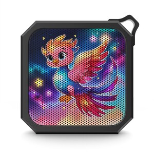 Colorful Outdoor Bluetooth Speaker with Cartoon Bird Design, Portable Music Player for Hiking, Camping, Outdoor Parties, Gift Idea