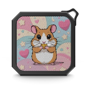 Cute Hamster Outdoor Bluetooth Speaker, Portable Speaker, Gift for Animal Lovers, Wireless Speaker, Fun Speaker for Kids