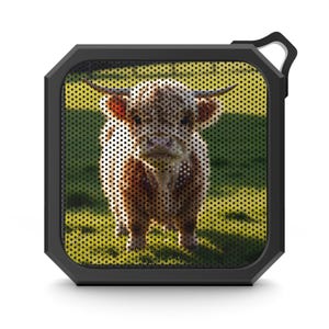 Cow Portrait Bluetooth Speaker, Outdoor Speaker for Camping, Farmhouse Decor, Nature Lover Gift, Portable Wireless Sound
