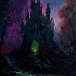 Durst des Unsterblichen. Gothic Digital Kunst Download | Dark Fantasy Wandkunst | Druckbare Makaber Dekor - Sofort Download | NoctisVanta