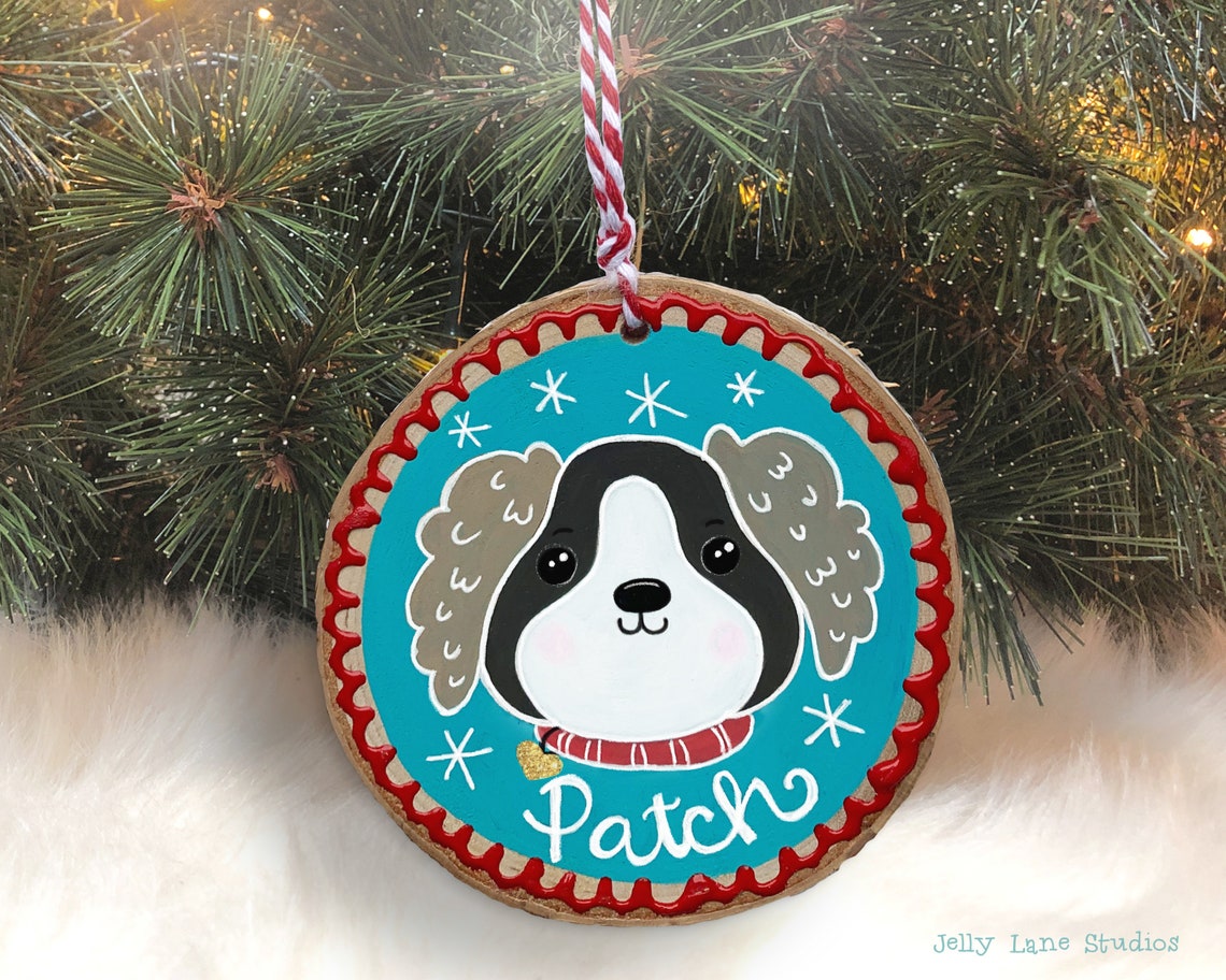 Personalized Pet Ornament Puppy Christmas Ornament Dog Etsy Singapore