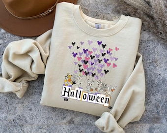 Camiseta de Halloween de Mickey y sus amigos, fiesta de Halloween de Disney, camiseta de disfraz de Halloween de Disney, camiseta a juego para la familia, sudadera familiar de Disney, s89