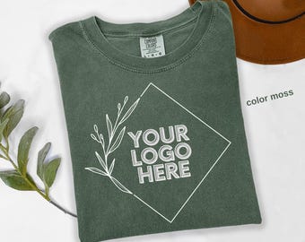 Comfort Colors® Custom Logo shirt, Customized Business Shirts, Small Business T-shirt, Business Logo Shirt, Company Logo shirt, t1089