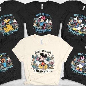 Disney Mickey And Friends shirt, Disneyworld Shirt, Disney Family Vacation T-Shirt, Disney Family Trip Shirt, Disneyland Vacation, d018 zdjęcie 1
