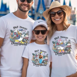 Disney Mickey And Friends shirt, Disneyworld Shirt, Disney Family Vacation T-Shirt, Disney Family Trip Shirt, Disneyland Vacation, d018 zdjęcie 5