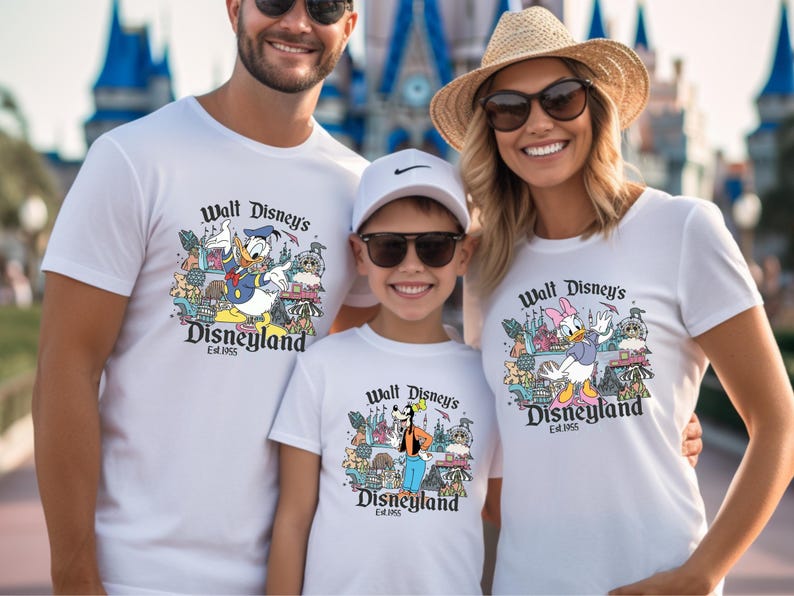 Disney Mickey And Friends shirt, Disneyworld Shirt, Disney Family Vacation T-Shirt, Disney Family Trip Shirt, Disneyland Vacation, d018 zdjęcie 5