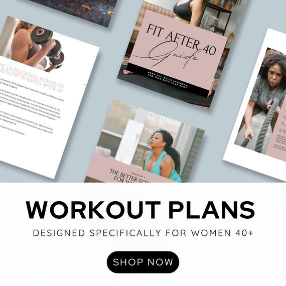 Fit After 40 Ebook: Women's Midlife Fitness Guide (PDF)