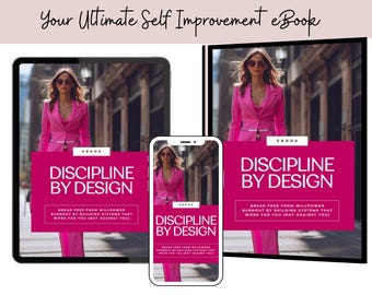 Self-Help eBook: Discipline by Design - Habit & Motivation Guide (PDF Download