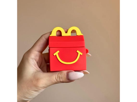 Fast Food Airpod Case, Happy Meal Earphone Case, McFlurry Case For Airpod 1 2 3 4 Pro 2, Food Lover Gifts