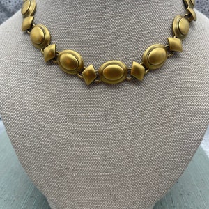 YSL Vintage 80’s gold-tone collar necklace RARE FIND