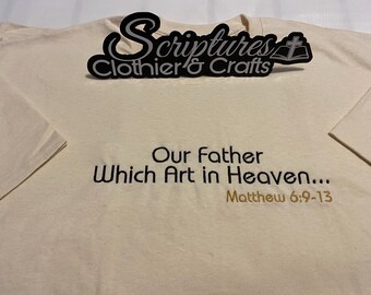 Our Father Embroidered T-Shirt